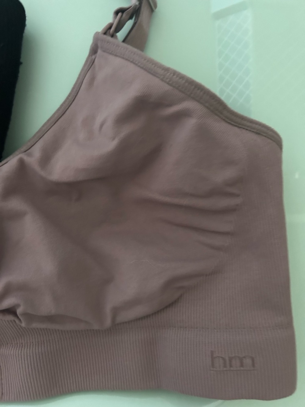 Seamless Maternity/Nursing Bralette - Mauve Pink - Picture 3 of 6